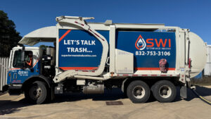 Commercial Waste Services Front-End Loader Trucks